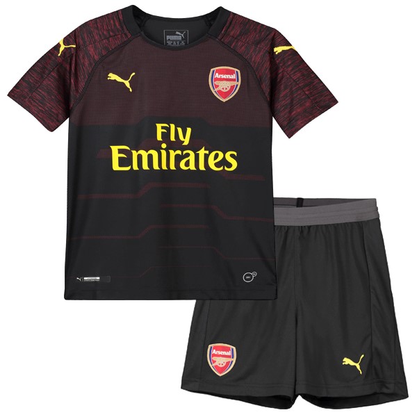 Camiseta Arsenal 1ª Niño Portero 2018-2019 Negro